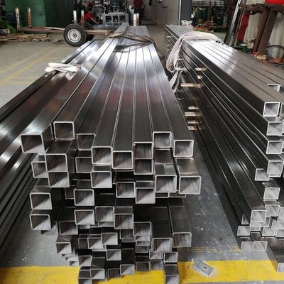 254SMo SS Round Pipe Industrial Square 304 Seamless Rectangular Tube
