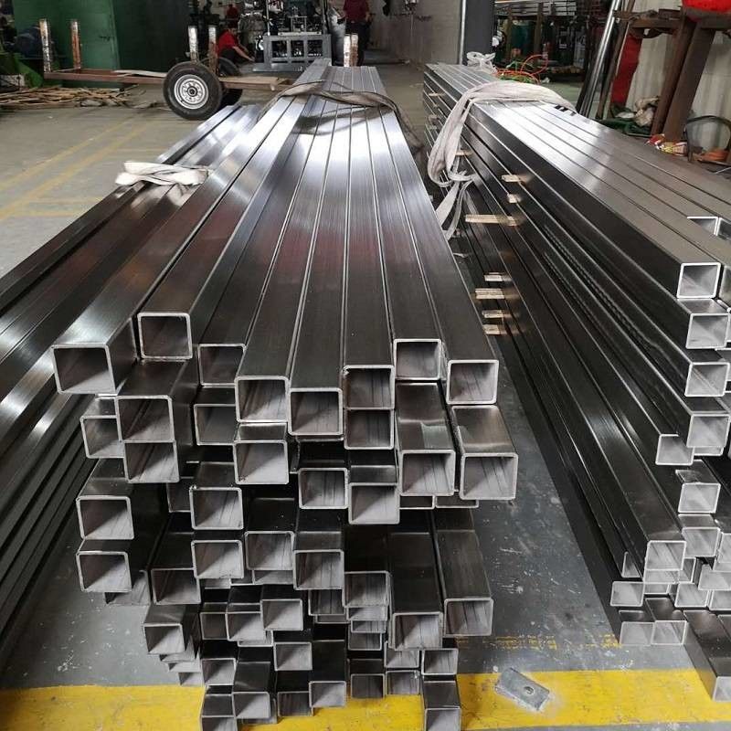 254SMo SS Round Pipe Industrial Square 304 Seamless Rectangular Tube
